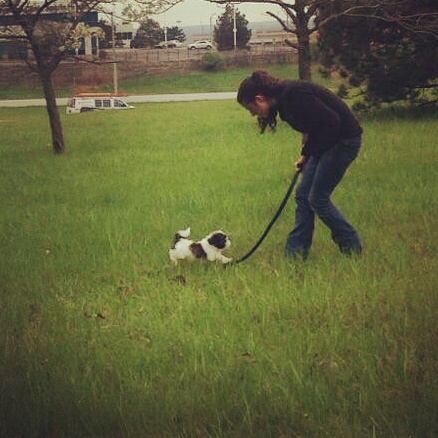 Potty Break with Prissy