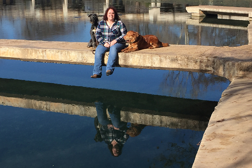 Ashley Engelhart with Ziggy & Willie Nelson