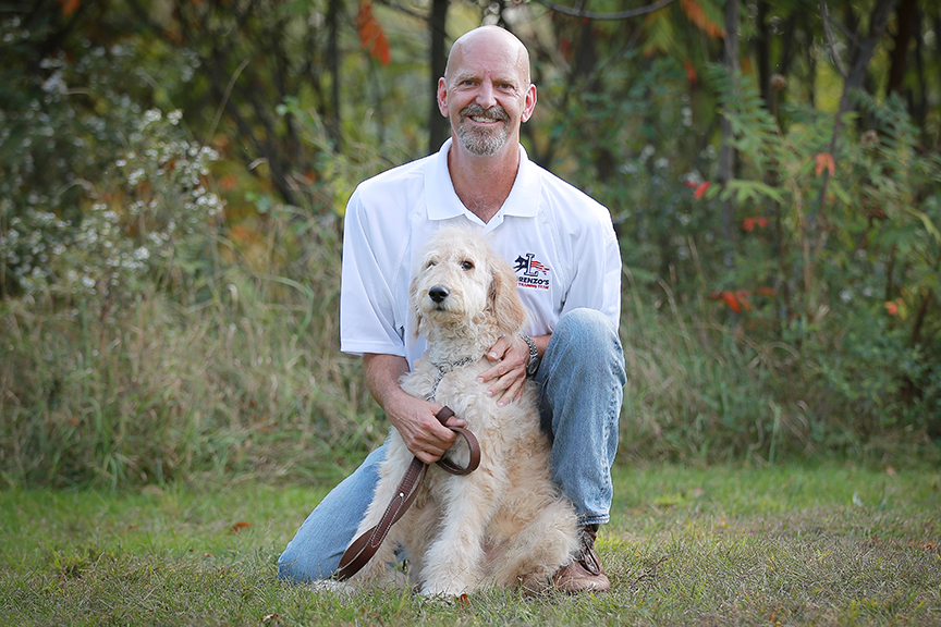 Bret Ramsey with Benny