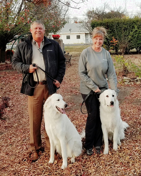 Carol Wise with Yeti and Pyrl