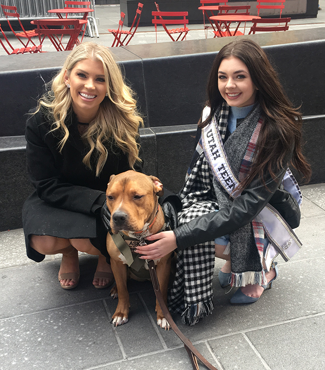 Ty with Miss Arizona & Miss Teen Utah in NYC