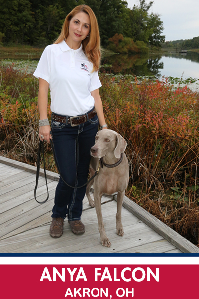 ANYA FALCON BEST DOG TRAINER AKRON OHIO