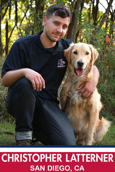 CHRISTOPHER LATTERNER Dog Trainer San Diego, California