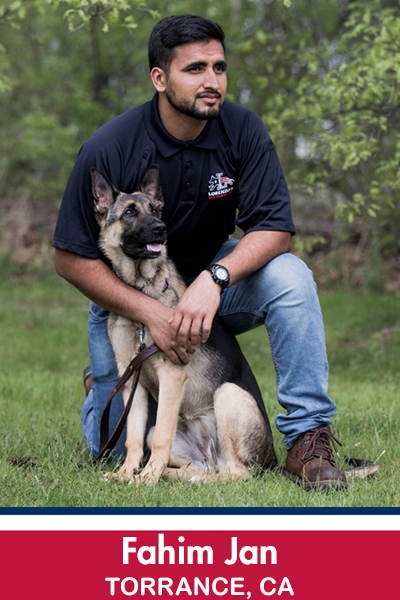 Fahim Jan Dog Trainer California