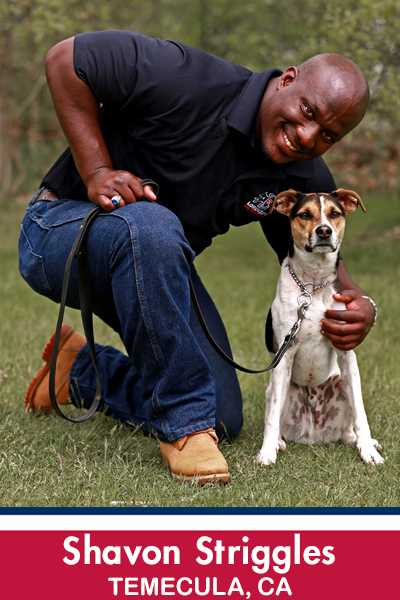 Shavon Striggles Dog Trainer California